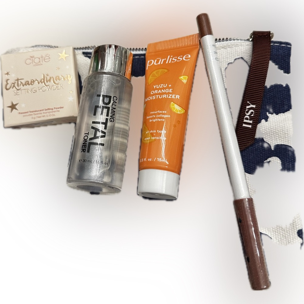 Ipsy bag with Samples